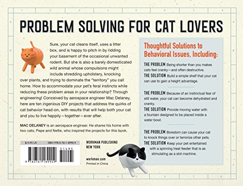 Engineering For Cats: Better The Life Of Your Pet With10 Catapproved Projects