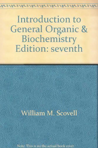 Study Guide for Introduction to General Organic and Biochemistry, 7th edition,Used