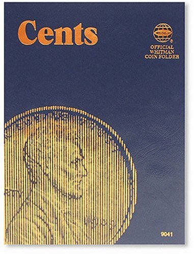 Lincoln Cents Folder Plain (Official Whitman Coin Folder),Used