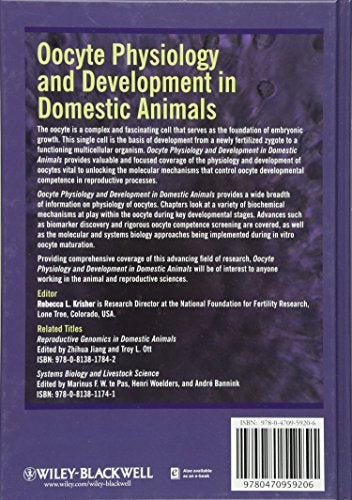 Oocyte Physiology and Development in Domestic Animals,Used