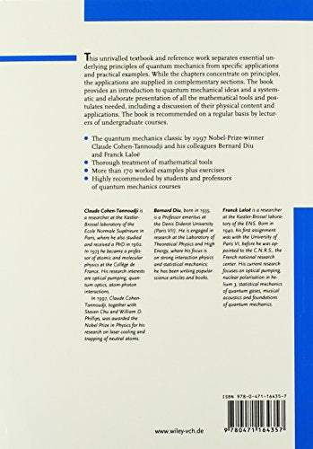 Quantum Mechanics, Volume 2,Used