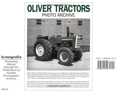 Oliver Tractor: Photo Archive : Photographs from the Floyd County, Iowa Historical Society; Bakken and Higgins Collections of th,Used