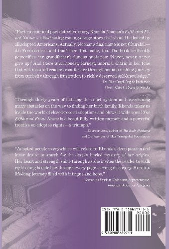 The Fifth and Final Name: Memoir of an American Churchill,Used