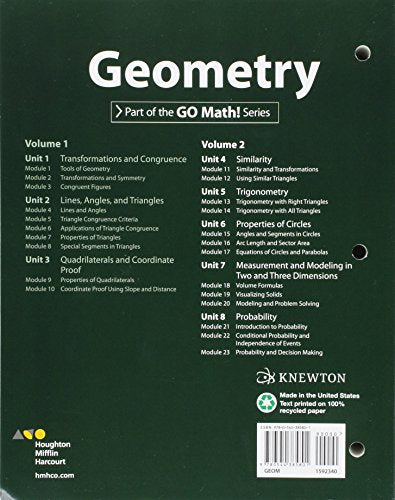 Hmh Geometry: 2-used
