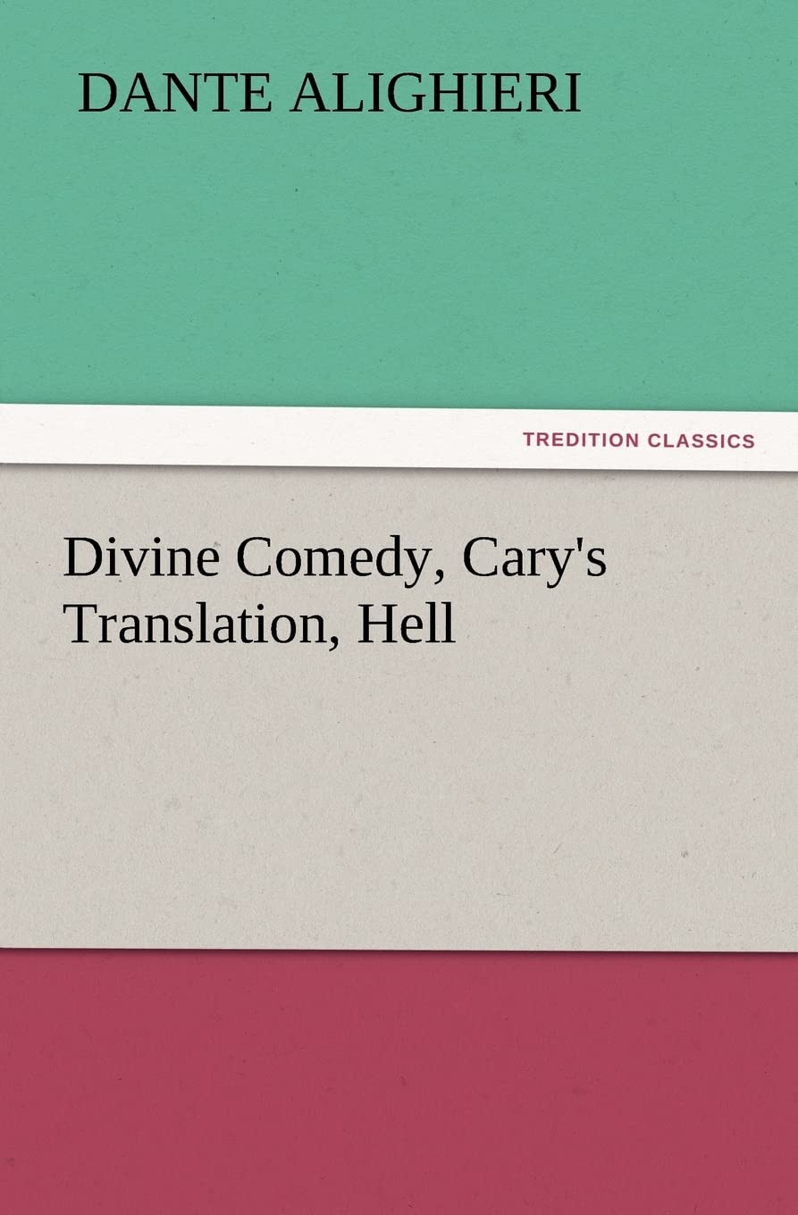 Divine Comedy, Cary's Translation, Hell,Used