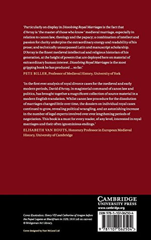 Dissolving Royal Marriages: A Documentary History, 8601600,Used