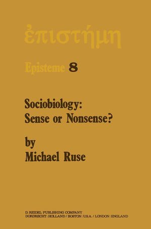 Sociobiology : Sense or Nonsense?,Used