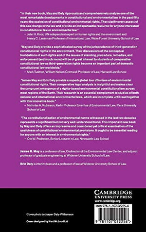 Global Environmental Constitutionalism,Used