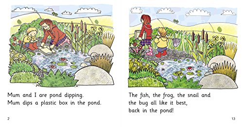 Pond Dipping: Red / Band 2B (Collins Big Cat Phonics),Used