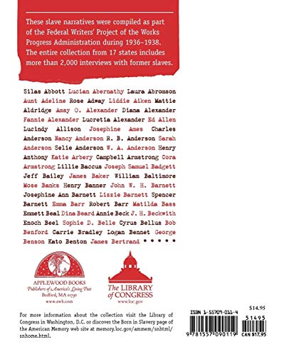 Arkansas Slave Narratives,Used