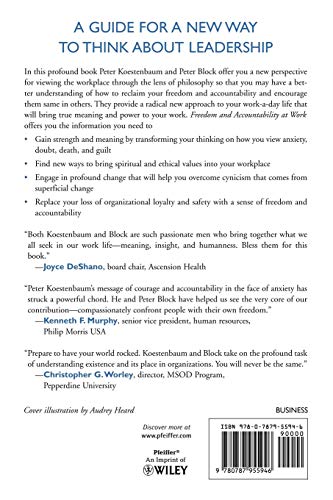 Freedom and Accountability at Work: Applying Philosophic Insight to the Real World,New