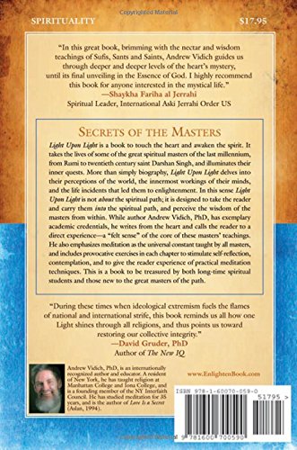 Light Upon Light: 5 Master Paths to Awakening The Mindful Self,Used