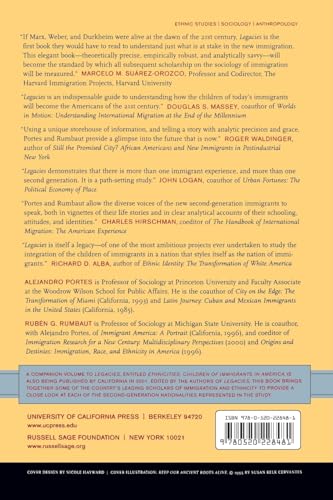 Legacies: The Story Of The Immigrant Second Generation-used