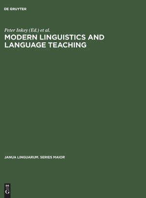 Modern Linguistics and Language Teaching: Society for the Popularization of Sciences  T.I.T./Fdration Internationale des Pr,New