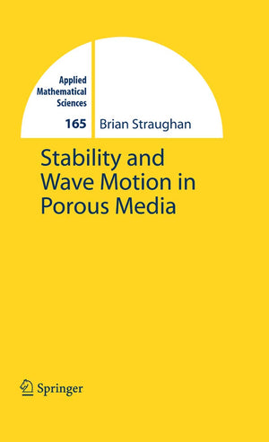 Stability And Wave Motion In Porous Media (Applied Mathematical Sciences, 165)