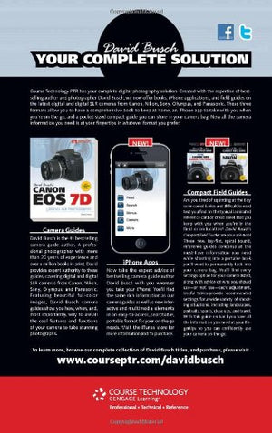 David Busch's Compact Field Guide for the Canon EOS 7D (David Busch's Digital Photography Guides),Used