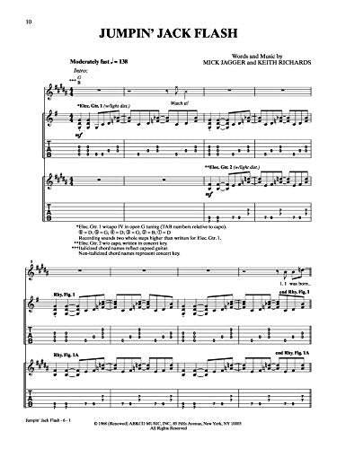 Rolling Stones  Get Yer Yaya'S Out!: The Rolling Stones In Concert (Authentic Guitar Tab) (Authentic Guitartab Editions),Used