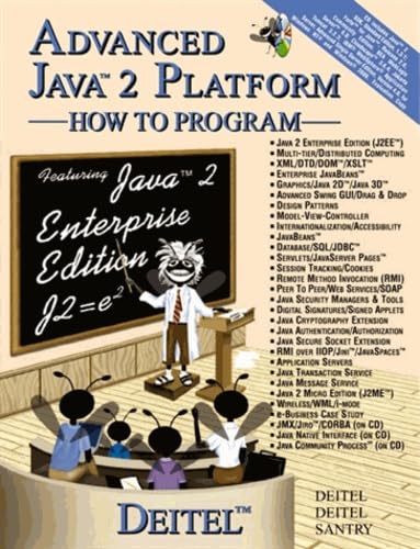 Advanced Java 2 Platform: How To Program,Used
