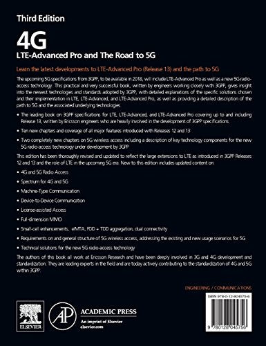 4G, LTEAdvanced Pro and The Road to 5G,Used