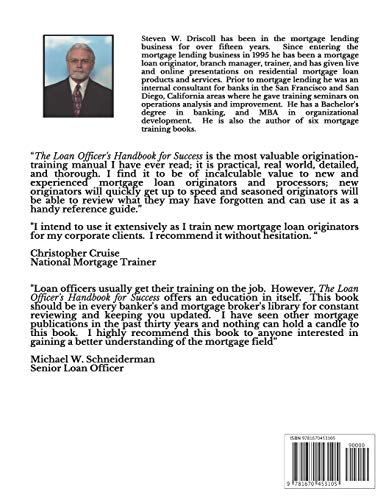 The Loan Officer's Handbook for Success: 2020 New Edition,Used