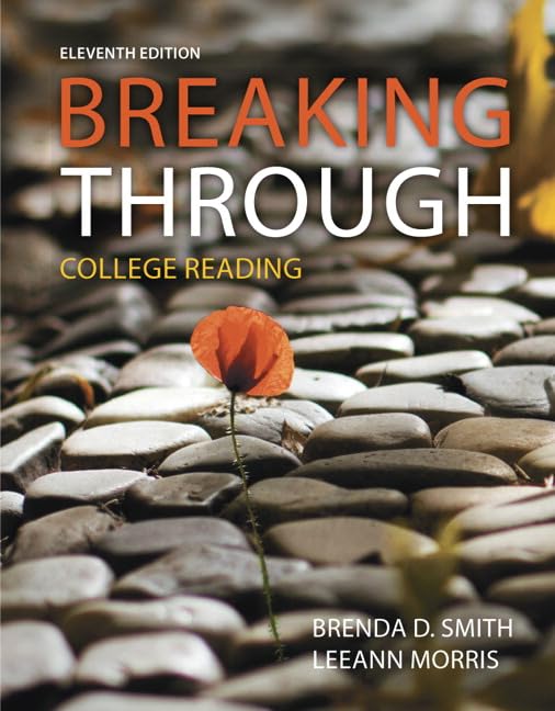 Breaking Through: College Reading (11th Edition),Used
