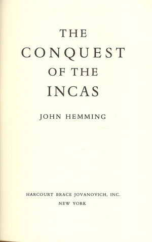 The Conquest Of The Incas,Used