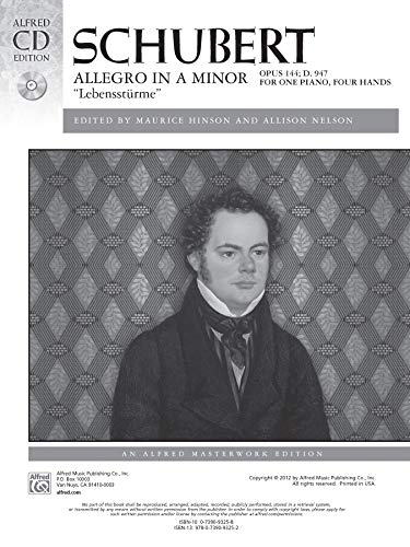 Schubert  Allegro in A Minor, Op. 144 (Lebensstrme