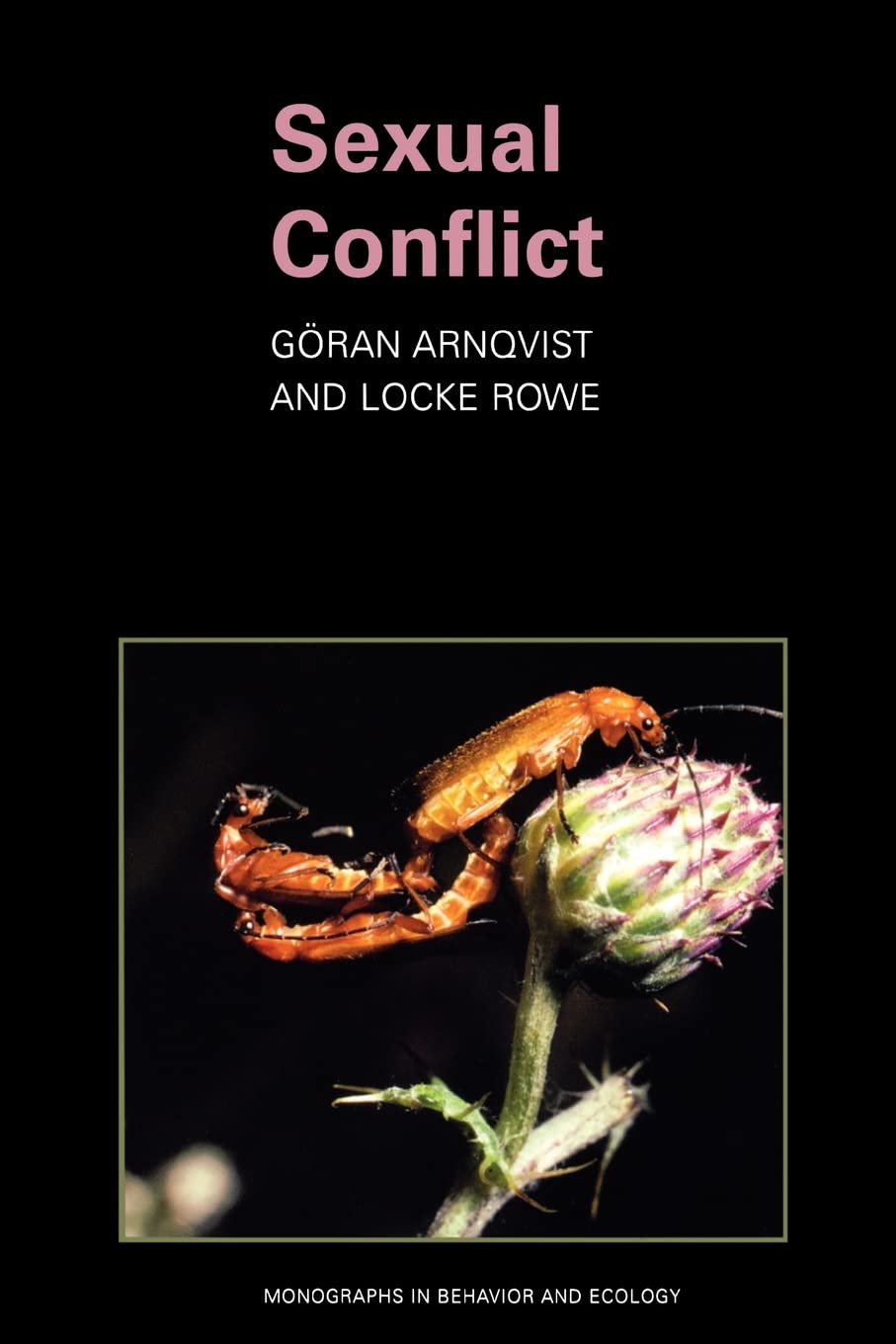 Sexual Conflict (Monographs In Behavior And Ecology),New