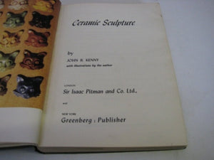 Ceramic Sculpture: Methods and Processes,Used