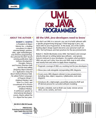 UML for Java Programmers,Used