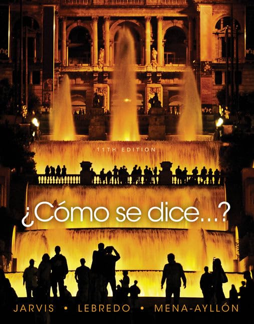 Como Se Dice? Student Text