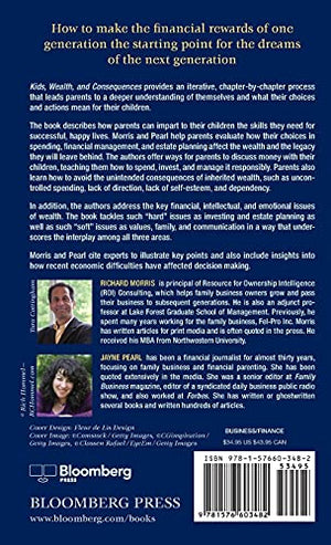Kids, Wealth, And Consequences: Ensuring A Responsible Financial Future For The Next Generation,New