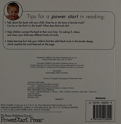 My Book of Trucks (Getting to Know My World),Used