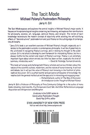 The Tacit Mode: Michael Polanyi's Postmodern Philosophy (Suny Series in Constructive Postmodern Thought),Used