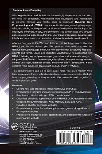 Dynamic Web Programming and HTML5,Used