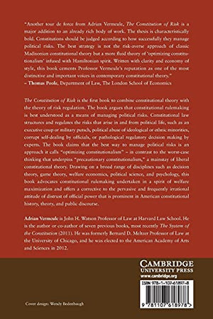 The Constitution of Risk,Used