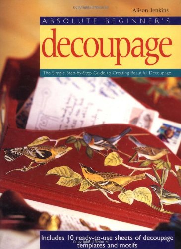 Absolute Beginner's Decoupage: The Simple StepbyStep Guide,Used