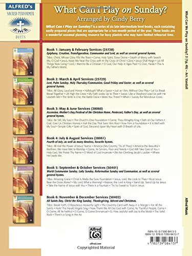 What Can We Play on Sunday? May & June Services , Bk 3: 6 Easily Prepared Piano Duet Arrangements (Alfred's Sacred Performer Due,Used