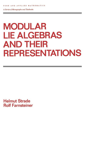 Modular Lie Algebras and their Representations (Chapman & Hall/CRC Pure and Applied Mathematics),Used