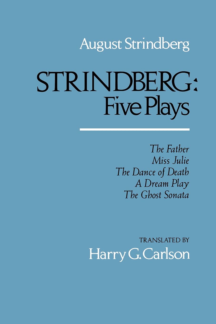 Strindberg: Five Plays,Used