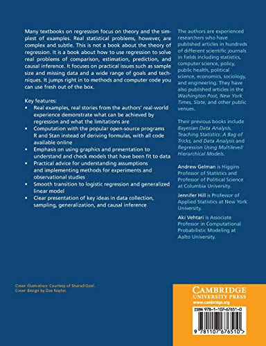 Regression and Other Stories (Analytical Methods for Social Research),Used