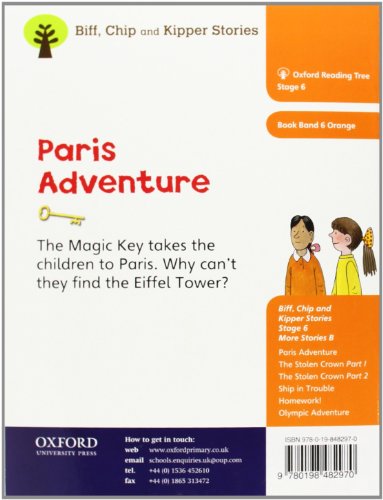 Oxford Reading Tree: Level 6: More Stories B: Paris Adventure,Used
