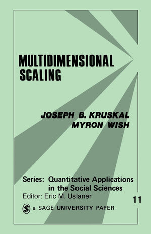 Multidimensional Scaling (Quantitative Applications in the Social Sciences),Used
