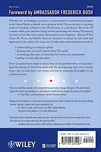Buying U.S. Real Estate: The Proven And Reliable Guide For Canadians,Used