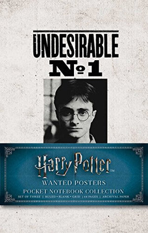 Harry Potter: Wanted Posters Pocket Notebook Collection (Set of 3),Used