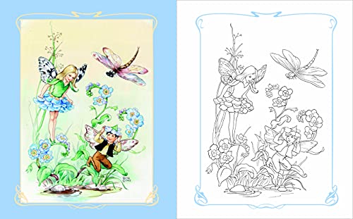 Vintage Fairies Coloring Book: Lovely Images to Color and Keep (Sirius Vintage Coloring),Used