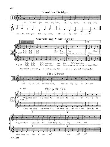 First Division Melody Instrument Method: Student's Book,Used