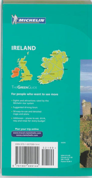 Michelin Green Guide Ireland (Green Guide/Michelin),Used