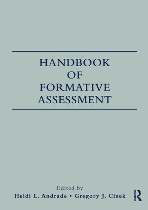 Handbook Of Formative Assessment
