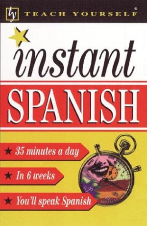 Teach Yourself Instant Spanish,Used